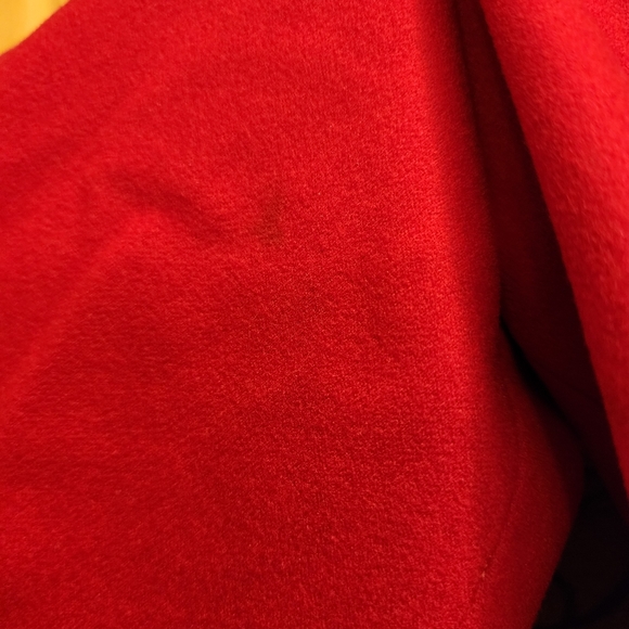 1940's Marge Riley Designer Hollywood Wool & Leather Western skirt Gaucho - Picture 10 of 12